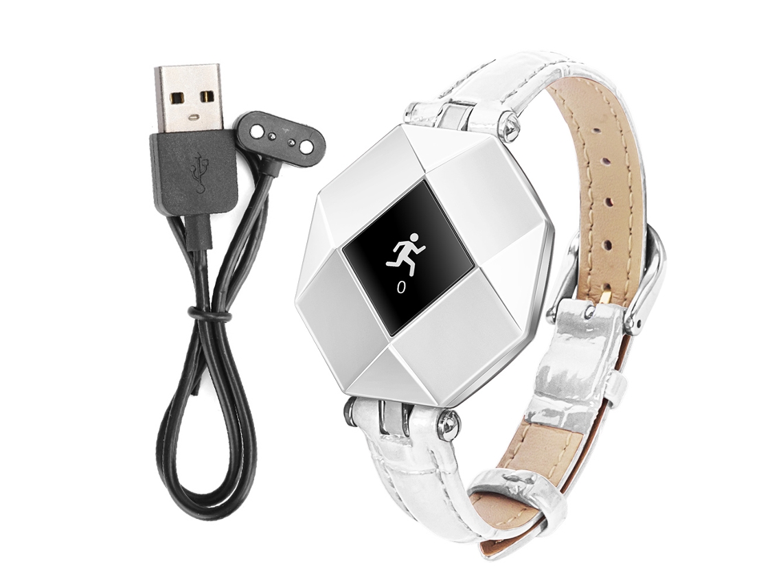 Pulseira Esportiva Feminina EOOCOO à prova d'água com monitoramento de saúde