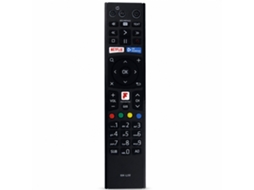 Comando À Distância Para Tv Lcd Compatível Com Humax Rm-l08, Com Botões Netflix E Freeview Play_zhd