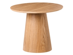 Mesa De Centro BELIANI Wenlock De Madeira De Freixo Freixo Claro 60x60x51