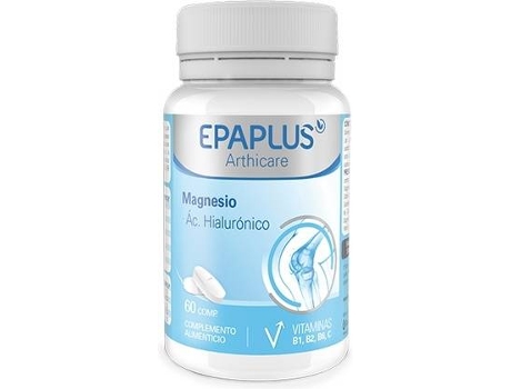 Suplemento Alimentar EPAPLUS - PERÓXIDOS FARMACÉUTICOS Magnésio Com Ácido Hialurónico (60 comprimidos)