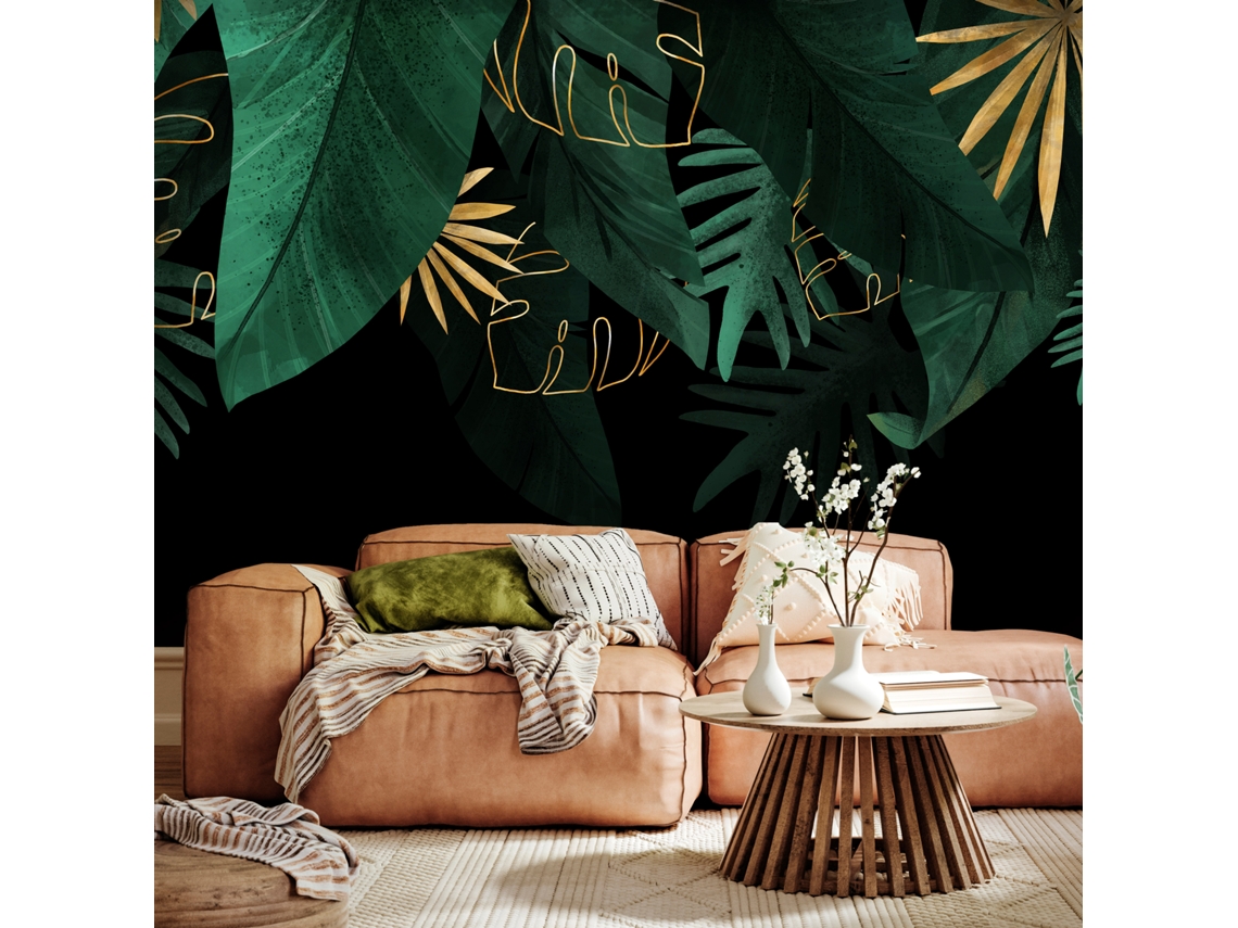 Papel de Parede ARTGEIST Leaves Composition - First Variant (392x280)