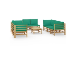 Garden Lounge Set, Garden Lounge Sets Vidaxl Marrom Bambu (n/a)