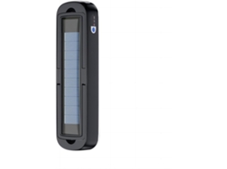 Luminária solar de parede em formato de coração com vidro e 3 modos AQUAFORGE