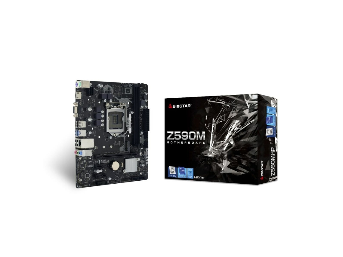 Placa Mãe BIOSTAR Z590Mhp Atx Intel Z590 Lga 1200