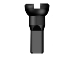 Cabeças Polyax Preto 2.0 X 14 Mmsapim