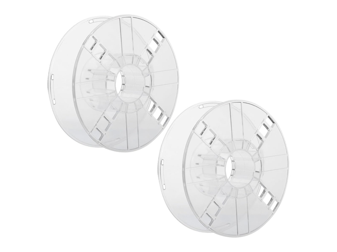 Conjunto de 2 Bobinas Filamento Plástico Ps Imikeya para Impressoras 3d, Fáceis Instalar e Usar, Acessórios Im