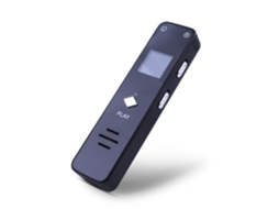 Mini Gravador Digital, Gravador De Redução De Ruído Portátil Para Reuniões 8 Gb Yizhood (preto)
