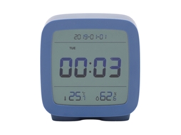 Reloj Digital Inteligente Pequeño Con Batería, Pantalla De Temperatura Y Humedad, Configuración Fácil Con App