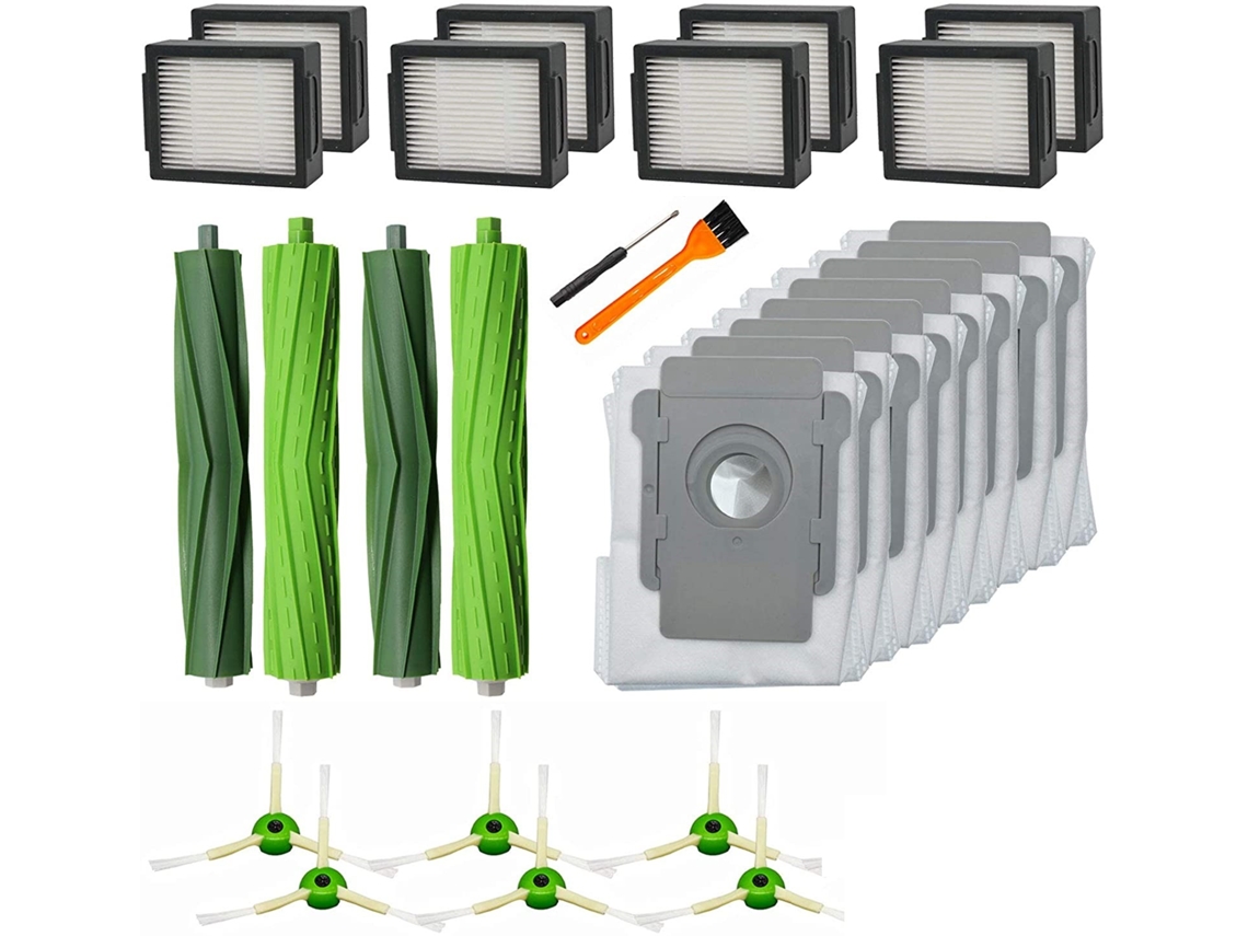 Acessórios para Irobot I8/i7/i6/i4/i3/j7/e5/e6/e7 26 Peças Cjy 642 BRILVIBERA
