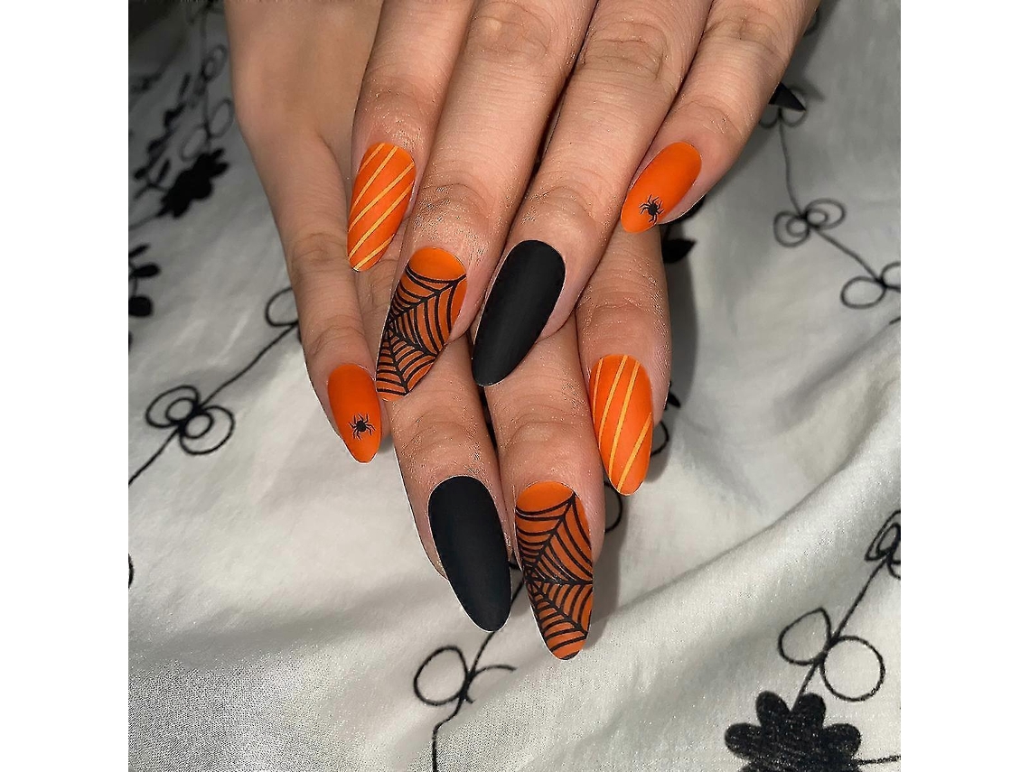 Coleção De Halloween E Natal, Remendo De Manicure Para Unhas Postiças Com Acabamento De Armadura De Longa Duração. Olysi Shop