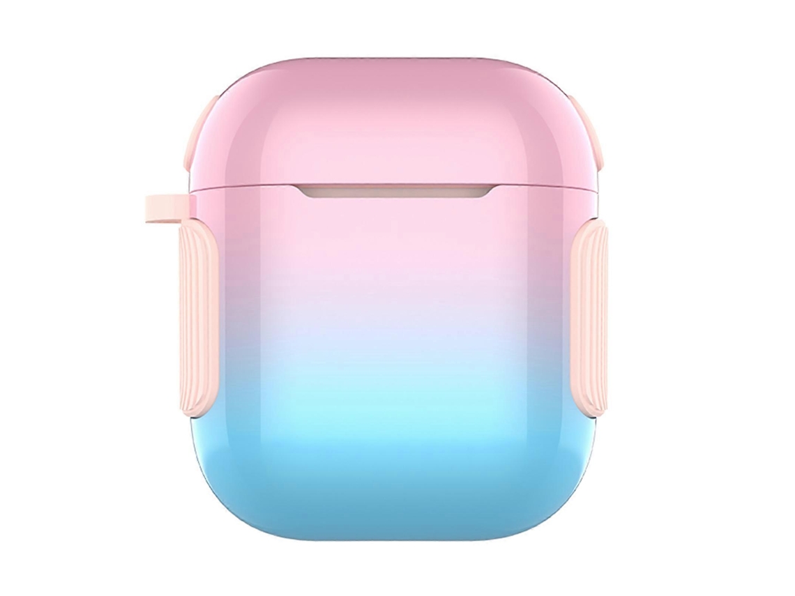 Capa Para Fone De Ouvido 2 Em 1, Verniz Colorido, Pc + Tpu Para Airpods 2/1