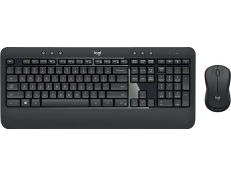 Teclado + Rato LOGITECH MK540 (Wireless - Teclado Numérico) — Wireless | Para PC | Rato Ambidextro e Ergonómico