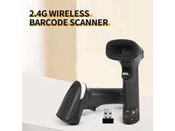 Leitor De Código De Barras Portátil Sem Fio 2.4g Chiteng Ct652w Com Identificação Precisa