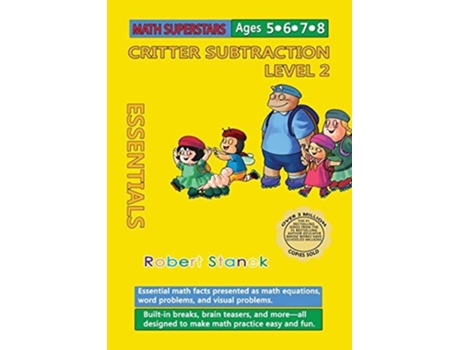Livro Math Superstars Subtraction Level 2 Essential Math Facts For Ages 5 - 8 De Robert Stanek (inglês)