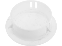 Bestyash Tampas De Saída Ar Condicionado Decorativas Em Abs Com Flange Bipartida, Placa De Cobertura Saída Ar Redonda