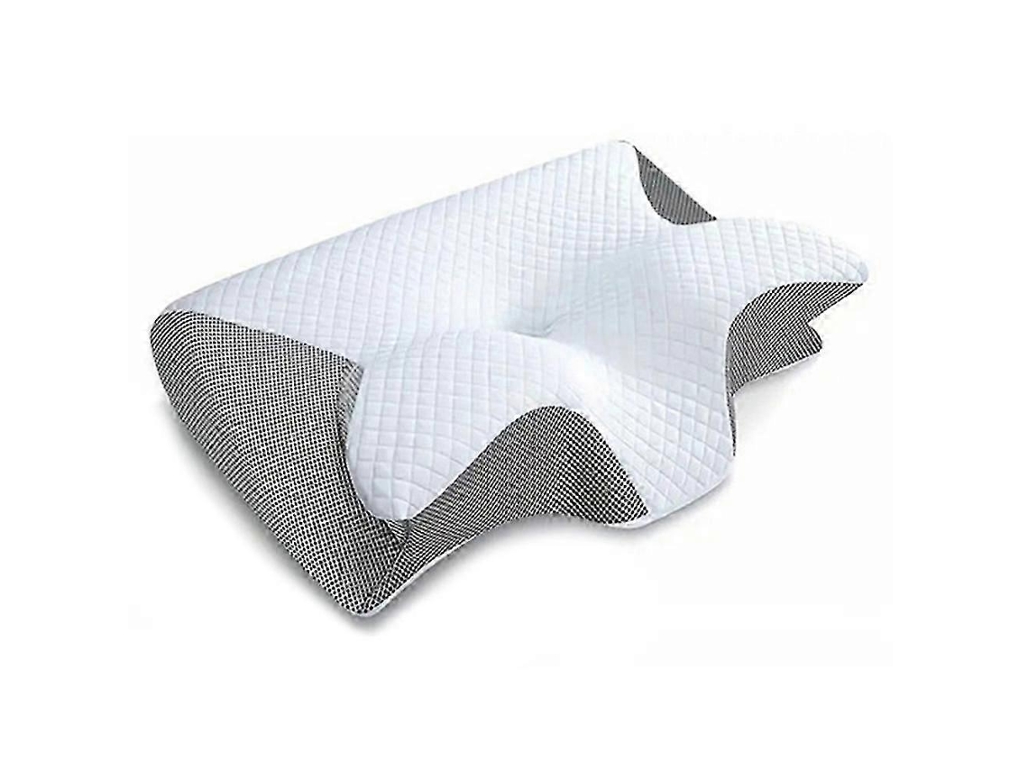 Lurelia Rolo Cervical Em Espuma Viscoelástica, Apoio Para Pescoço, Cinza Escuro, 63 X 37 X 14 Cm