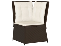 Garden Sofa, Garden Sofas Vidaxl Marrom Rattan / Vime (n/a)