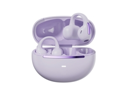 Fones De Ouvido Bluetooth 5.4 Com Clipe De Orelha, Som Estéreo Panorâmico, Ajuste Seguro, Bateria De Longa Duração (roxo)
