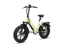 Bicicleta Elétrica Dobrável Fatbike Motor Bafang 500 W Bateria 48 V 20 Ah 20 Pol Verde BODYWEL
