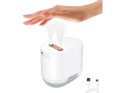 Nova Line dispenser Automático de Álcool de Dois Buracos, 100ml/7.2oz Sem Toque Usb Recarregável