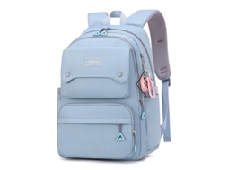 Mochila Feminina De Grande Capacidade E Leve.azul