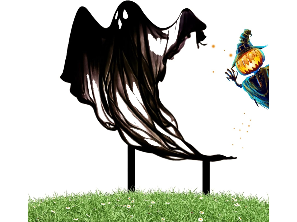 Estacas Assustadoras para Jardim Vaso Fantasma, para Todas as Estações, Decoração de Halloween para o Quintal, À CHABERLU