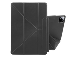 Capa de couro Webake para tablet com deformação magnética e fivela fixa