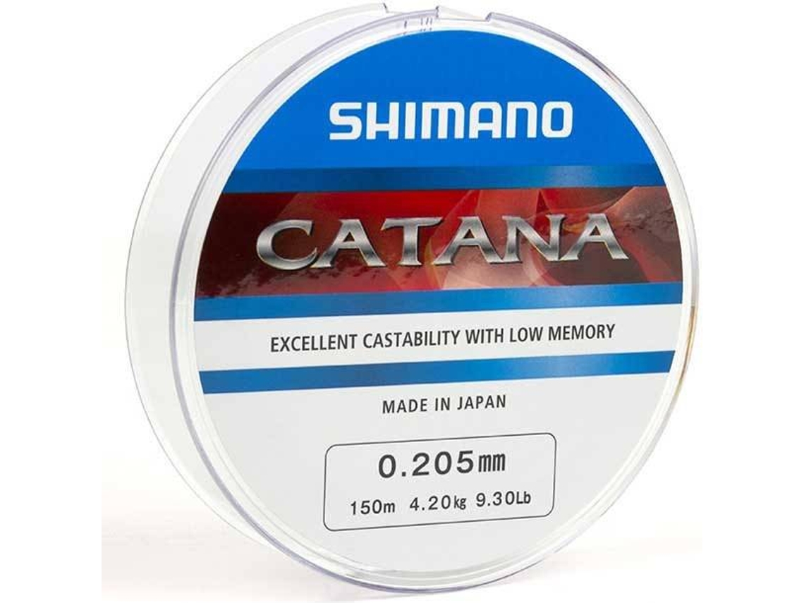 Linha de Pesca de monofilamento SHIMANO Catana (0.165 mm - 0,20 mm)