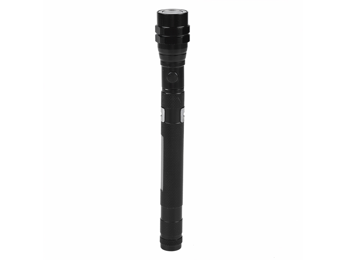 Lanterna Led Mini Flexível Telescópica com Ímã na Ponta e Cabeça Torch Portátil Preto | S/MARCA