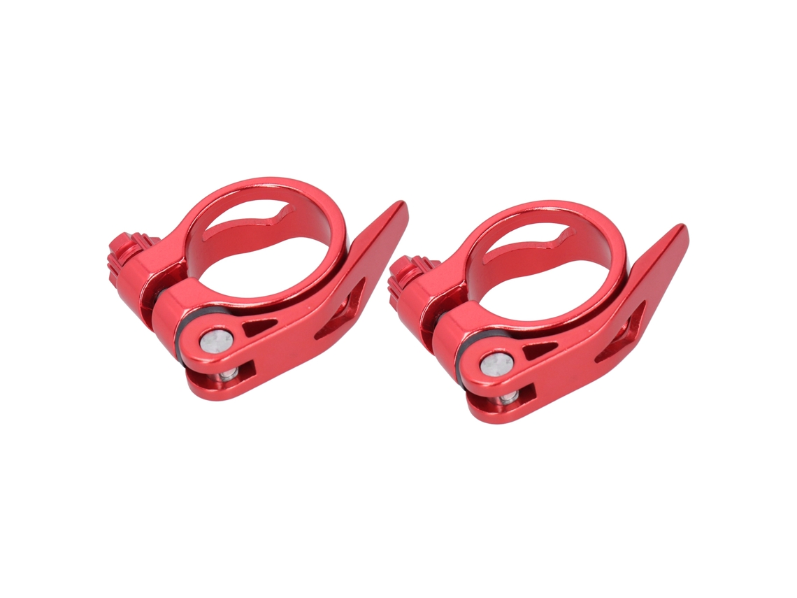 Clamp Mali de Cilindro de Assento, com Liberação Rápida, 34.9mm, Alumínio, 4 Cores