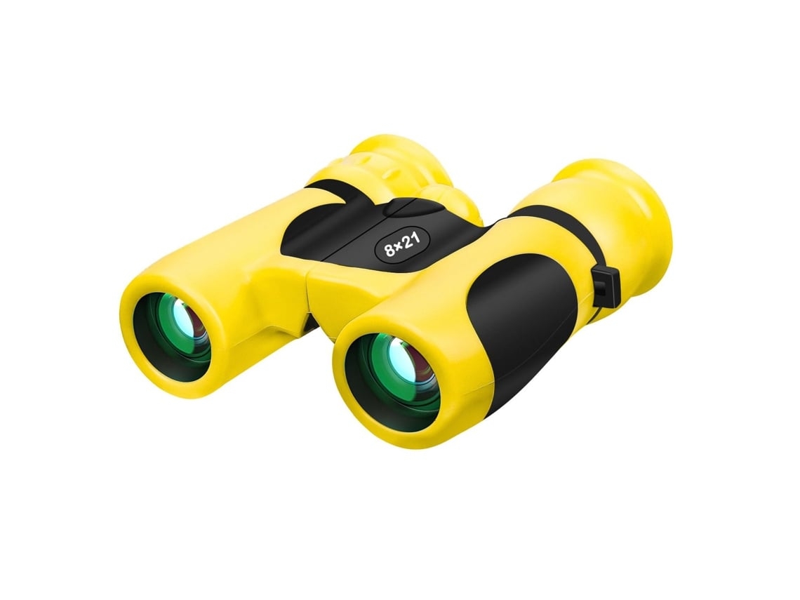 Binóculos Infantis Alta Resolução 8x21 Conjunto de Binóculos Infantis para Meninos e Meninas À Prova de Choque e Compacto para Observação de USHION