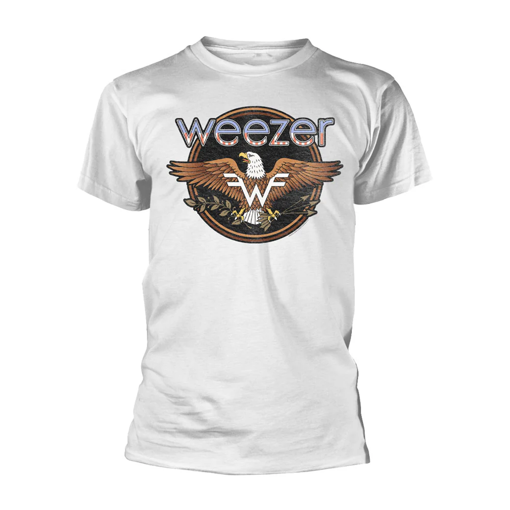 Rockinstone Weezer Eagle T-shirt Classic（m）