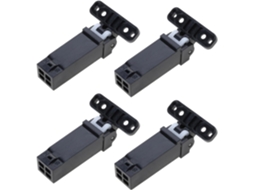 Conjunto De 4 Dobradiças Jc97-03191a Para Adf Dos Modelos Clx 3170, 3175, 3185, 3305, 4195, 6260, Scx 3205, 3405, 4623