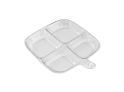 Tigelas Individuais De Molho E Molho NICECEE, Bandeja De Temperos Com 4 Grades