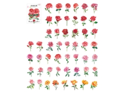 100pcs adesivos série mar ilimitado de flores | S/MARCA