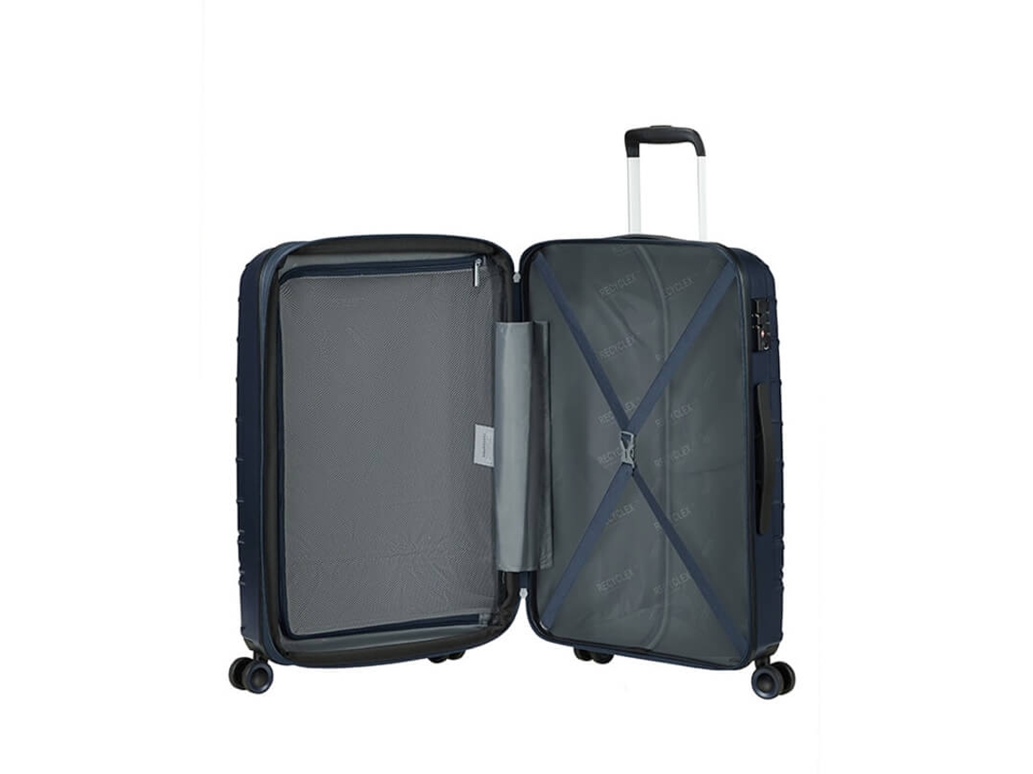 AMERICAN TOURISTER Mala de Viagem / Trolley Médio 4 Rodas Exp Speedstar Azul