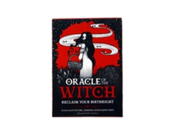Novo Jogo De Cartas Oráculo Da Bruxa - 44 Cartas De Oráculo, Medindo 10,4 Cm X 7,3 Cm