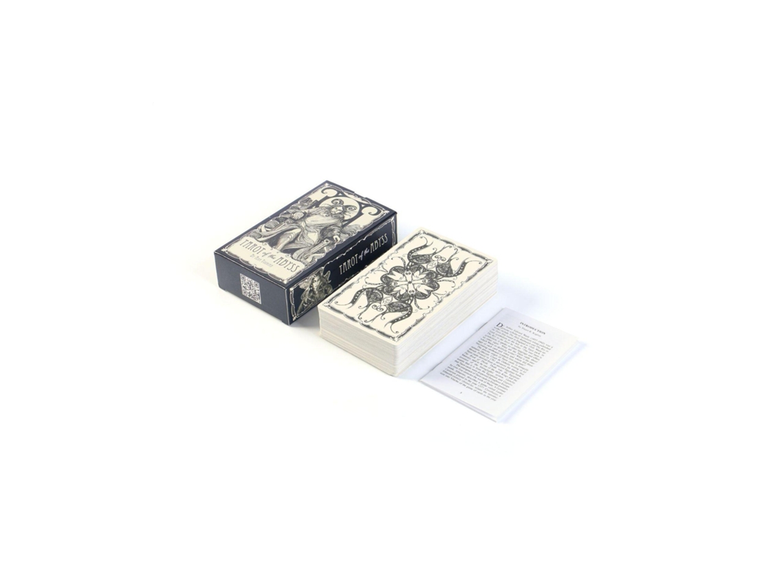 Cartas De Tarô Do Abismo 12x7, Jogo De Tabuleiro, Cartas Oráculo