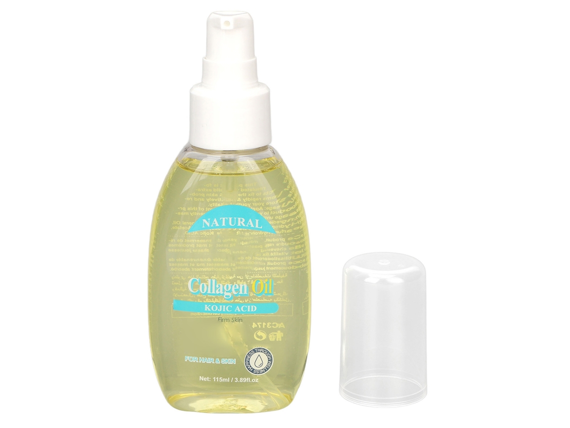 Aceite De Colágeno E Ácido Kojico 115ml Para A Saúde Da Pele E Do Cabelo