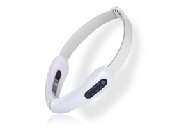Massageador Facial Elétrico em Formato de V Vibratório para Emagrecimento, Facia L Elétrico, Branco GOKOCO