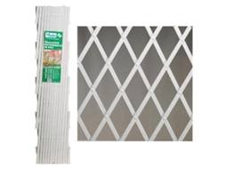 Celosia pvc blanca extensible 3x1 metros.