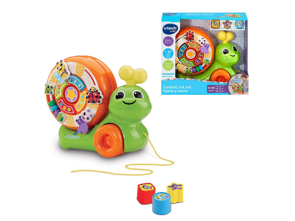 Caracol Repolho Figuras e Cores de Repolho Vtech
