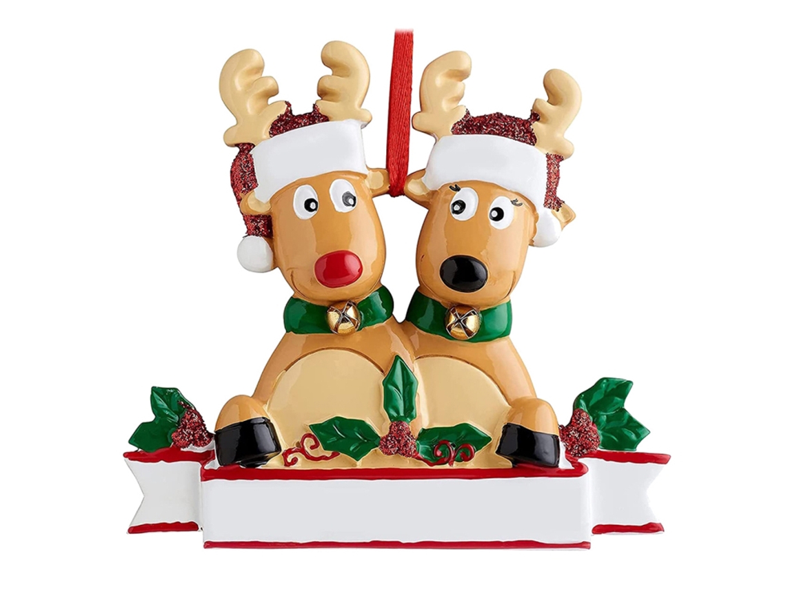 Decoração De Natal Com Pendente Rena Personalizado Laxiscreed Para Festas E Ambiente Natalício