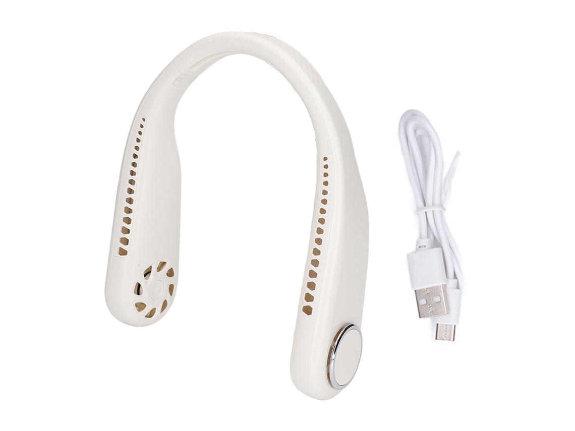 Ventilador Portátil Sem Lâmina Laxiscreed, Leve, Silencioso E Com Carregamento Usb, Perfeito Para Deslocações