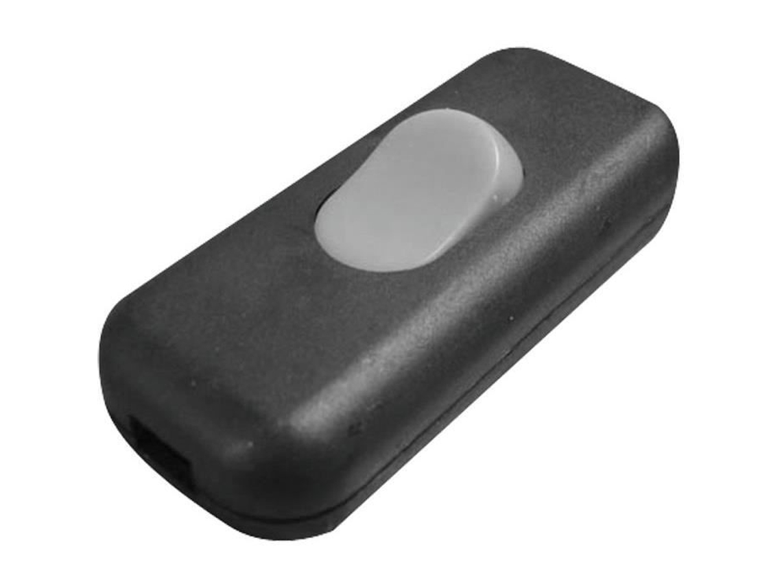 Interruptor Luminescente Unipolar Zenitech Preto Weekend