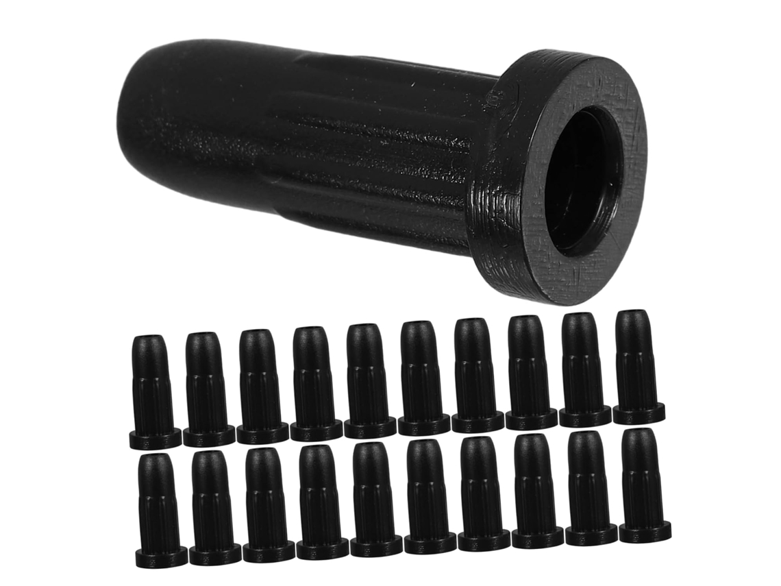 Nuobesty 40 Rodízios De Reposição Para Cadeira Escritório Em Nylon E Borracha Com Redução Ruído Suporte Estável