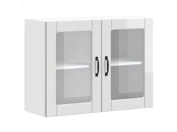 Kitchen Wall Cabinet, Kitchen Wall Cabinets Vidaxl Branco Madeira Processada (n/a)