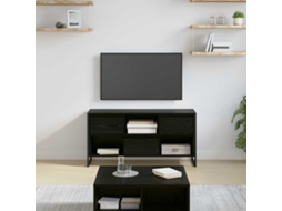 Vidaxl Gabinete Para Tv 100 X 36 X 49,5 Cm Carvalho Preto