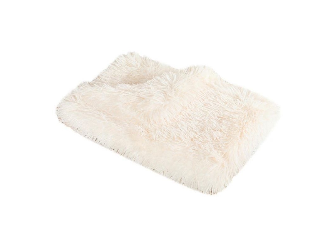 2026 manta para Mascotas Suave Fluffy Cálida de Doble Capa Lavable Rzb S Blanco