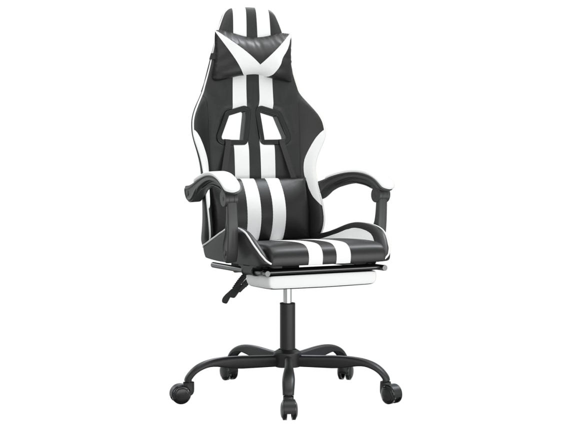 Gaming Chair, Gaming Chairs Vidaxl Branco Couro Artificial